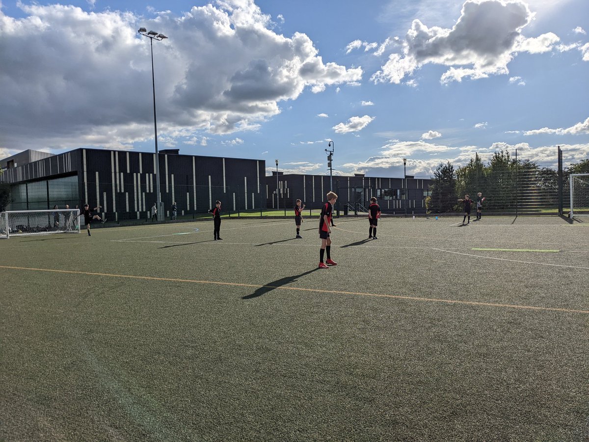 tase_pe's tweet photo. Friday football to finish a great week! 3 wins and a draw. 22 Y7 boys. 42 young people representing TASE this week. We'll done all! #firstweekofsport! https://t.co/0dUCWL2YTw