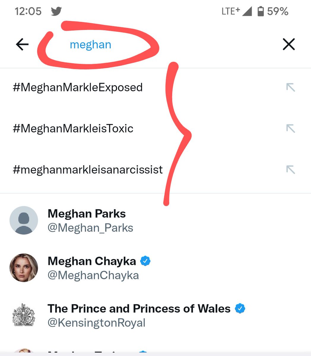 GabiSchel's tweet photo. @lingerie_addict Their obsession is bizarre, just typing "Meghan" brings up some nasty hashtags. Racism is ugly af. https://t.co/0xidIyrvMJ