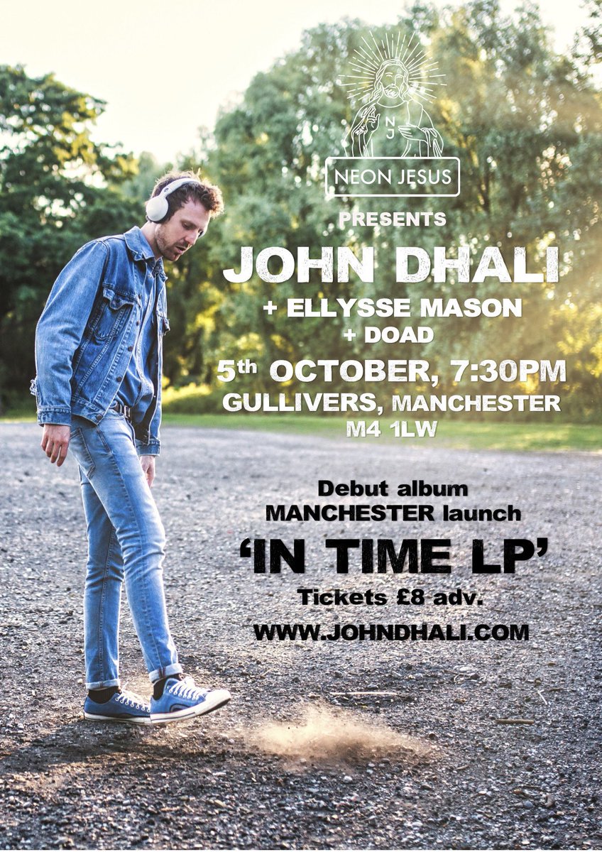 This gig gonna be soooo goood 🫶 Manchester pals you better be there 🌞 tickets at johndhali.com/tour-dates 

#livemusic #music #manchester