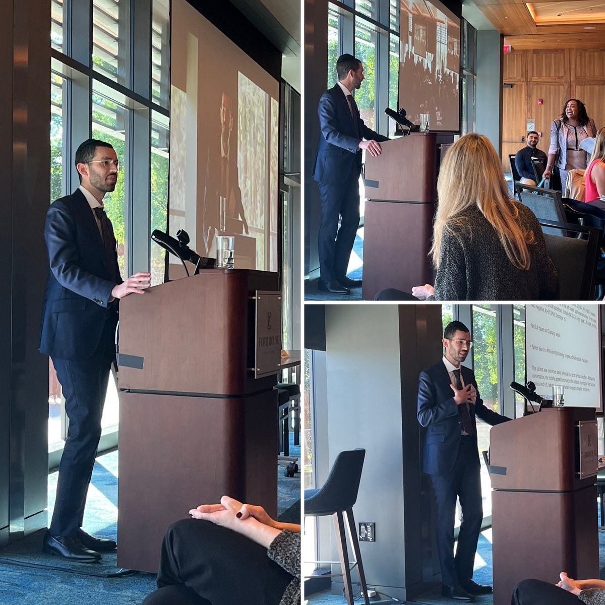 andreanikko's tweet photo. A passionate, joyful, and inspiring review of radiation therapy for the reluctant patient by @TheFeldmanMD this morning at the @HenryFordHealth Multidisciplinary Breast Cancer Symposium https://t.co/wiP6erJUUs