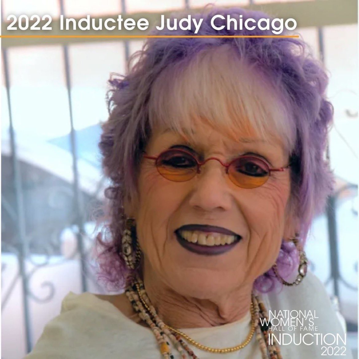 artspaceTTF's tweet photo. Congratulations to our amazing and visionary co-founder, Judy Chicago for her induction into the National Women’s Hall of Fame (@womenofthehall)! Watch her induction this Saturday at 2pm ET (12pm MT)! https://t.co/MvGKZa6WIz