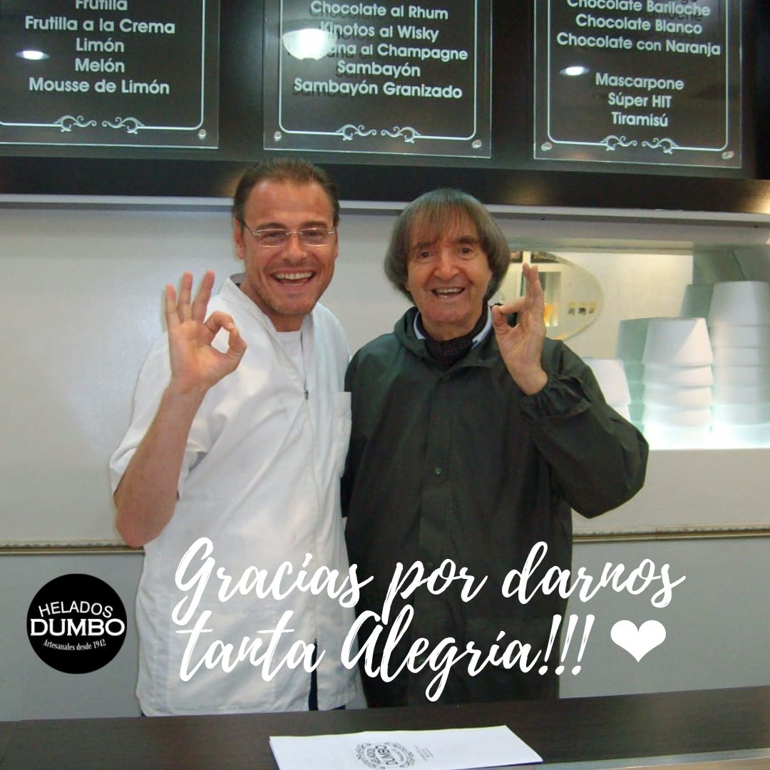 heladosdumbo's tweet photo. Te vamos a extrañar ❤️, Gracias por darnos tanta Alegría!!! https://t.co/L3hPesKmeD
