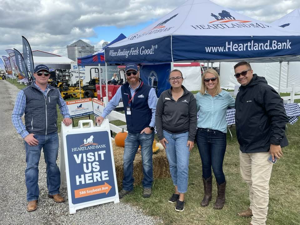 heartlandbank's tweet photo. Another incredible year in the books at @OhioStateFSR! Each year, our team is excited to join 600 commercial exhibitors in welcoming over 100,000 visitors from all over the country to the greatest agricultural exhibition in the world! 🌾🐖🐄 #FSR22 https://t.co/nGe7rEeEqX