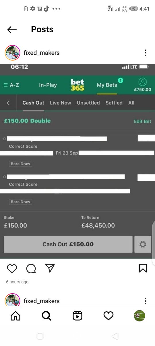 FixedGerad's tweet image. =============================

🎫- Deal Today [ Ticket Fixed ] ≈•≈

🎫- Inbox Me For Ticket Price 📥

🎫- 1000% Guaranteed Fixed odds 

🎫- 100% Gold VIP Ticket 🎫 

❗️- No Free No Pay After 💯 
__
🎫- Interested Buyers Should inbox 📥 
Message Me Now