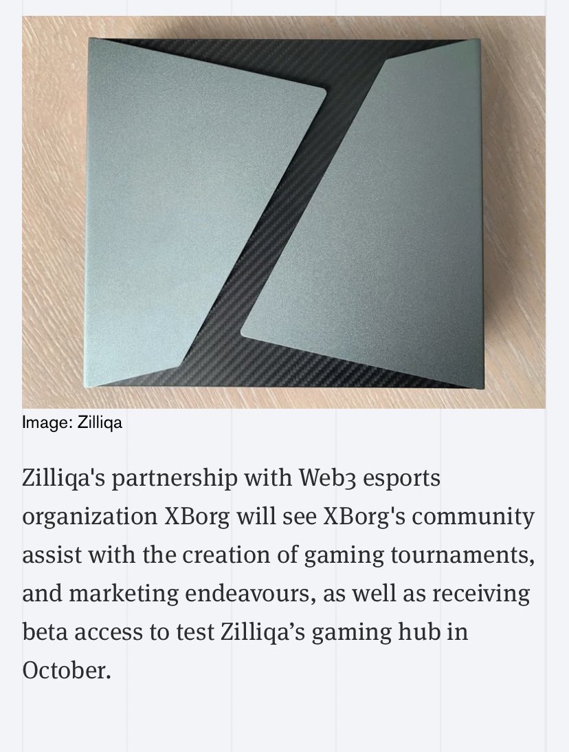 Imma just leave these two here. #XBorg #Zilliqa