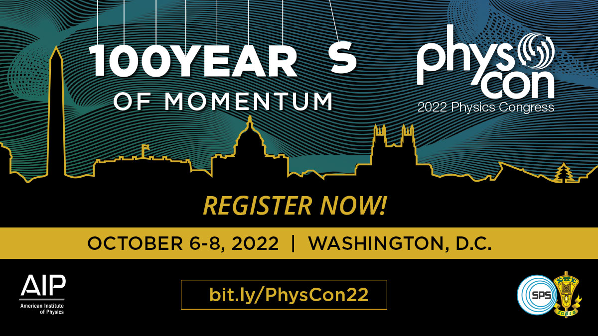 RussEWalker's tweet image. I was delighted to serve as a virtual reviewer for student posters for the upcoming 2022 Physics Conference. I got to see some very cool work by amazing undergrads. Good luck to all the presenters in DC!
sigmapisigma.org/sigmapisigma/c…
#physics #SigmaPiSigma #SocietyOfPhysicsStudents