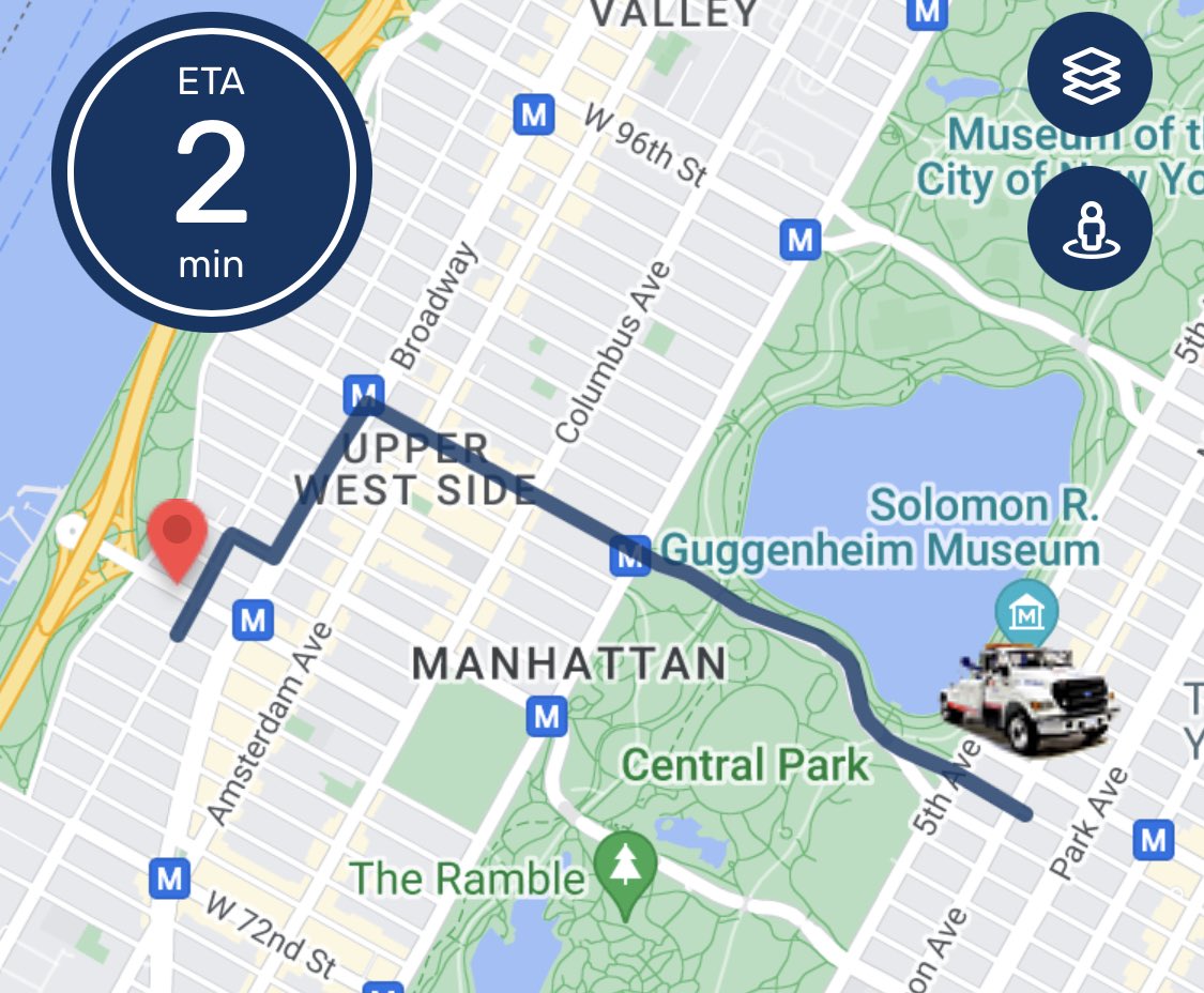 My goal for the day is to reach the same level of optimism as AAA’s drive time estimator