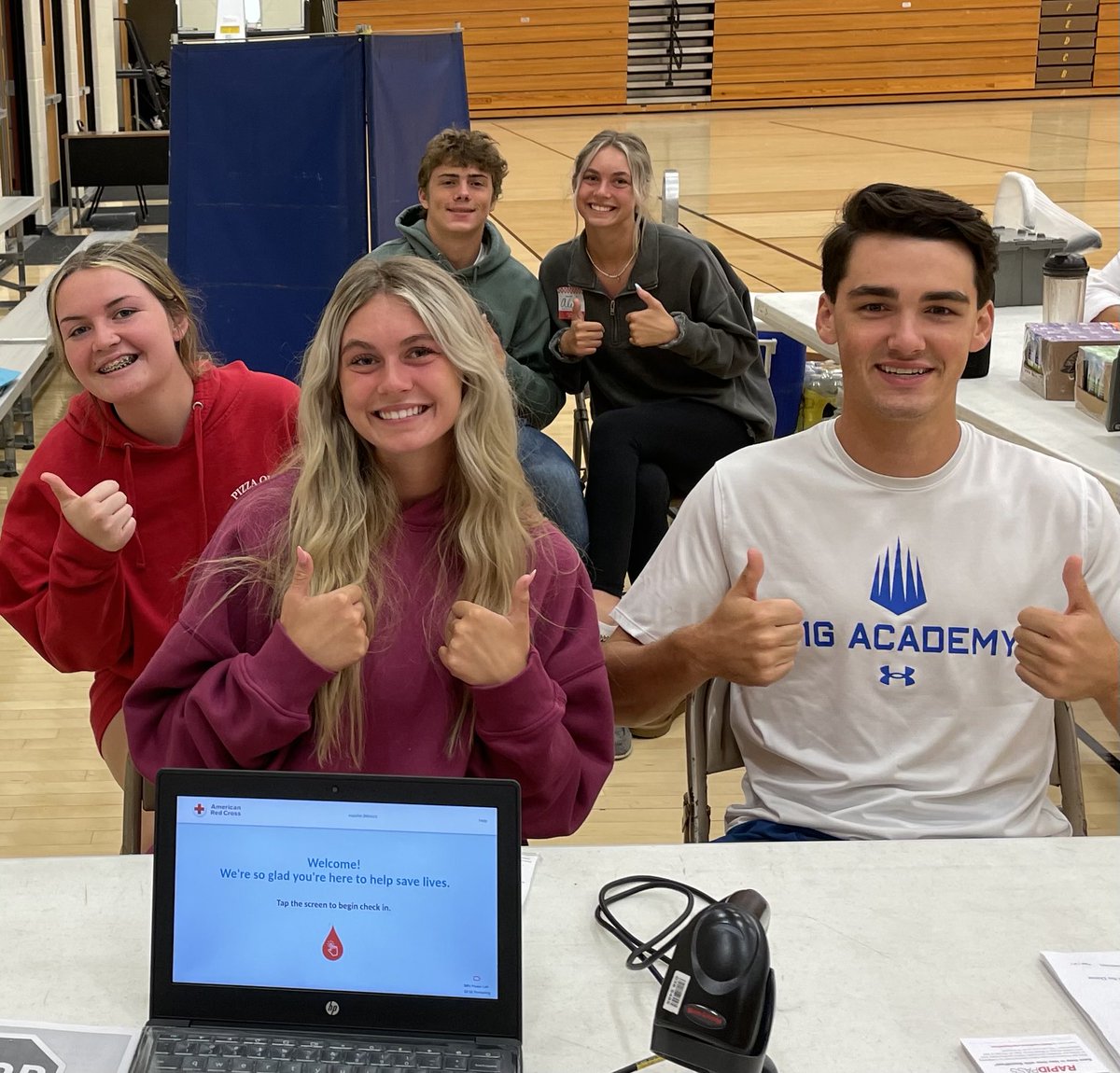 Amy Lancaster (@lanksa6) on Twitter photo <a href="/PeruHighSchool/">Peru Junior Senior High School</a> NHS members helping at our <a href="/RedCross/">American Red Cross</a> blood drive today! <a href="/PeruHighSchool/">Peru Junior Senior High School</a> NHS members helping at our <a href="/RedCross/">American Red Cross</a> blood drive today!