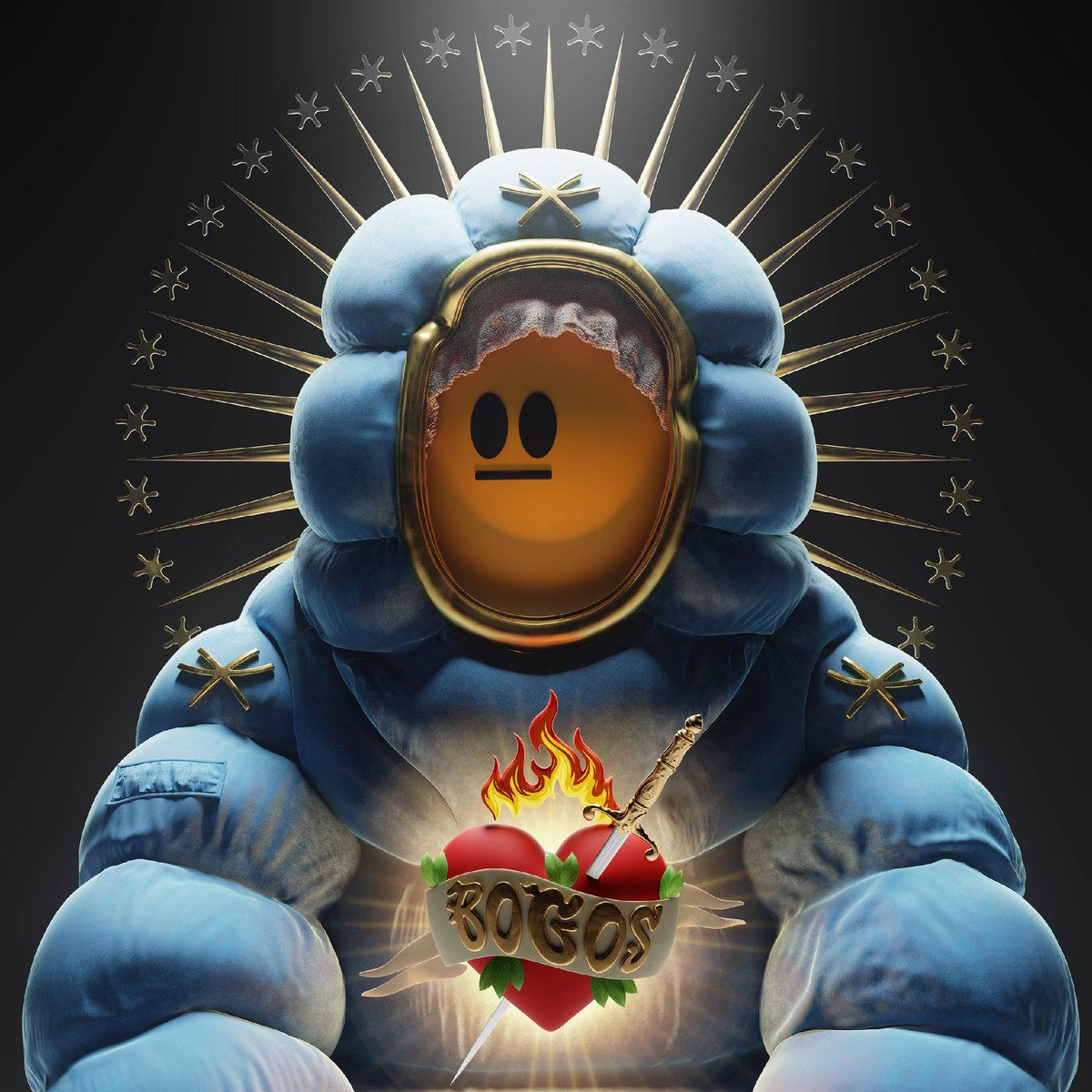 The Virgin Bogo and her radiant celibate sisters are finally here. A collaboration between the @thesmircs and @thenewcompany.

The 24 hour OpenSea auction starts on September 24th at 8 pm.

Link in Bio. Or visit bogos.church or smircs.com for more.