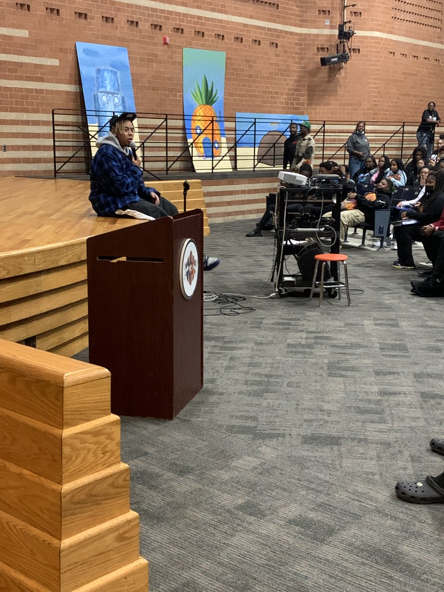 Thank you <a href="/cordae/">Cordae</a> for stopping by to surprise our students. Your motivation and encouragement are greatly appreciated.#WolverineLove #ForeverWestlake