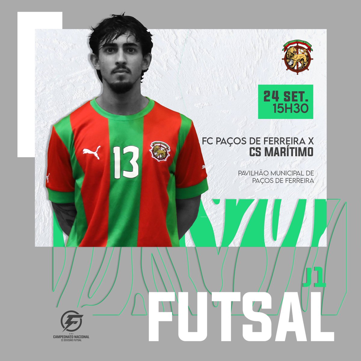 🟢🔴 Amanhã é Dia de Jogo para o #FutsalCSM

🗣 Deixa a tua mensagem de apoio! 💪

#CSMaritimo #ModalidadesCSM