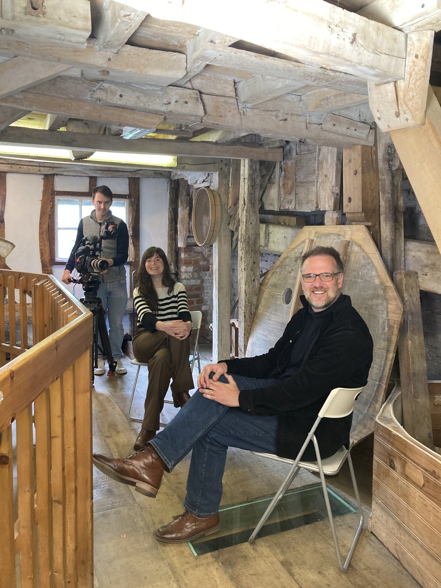 millgreenmuseum's tweet photo. It was great to welcome the @AntiqueRoadTrip team to the Watermill earlier this year and it's your chance to see our episode tomorrow, Saturday 24 September at 3.35pm on @BBCOne https://t.co/VYW4UVpUJI