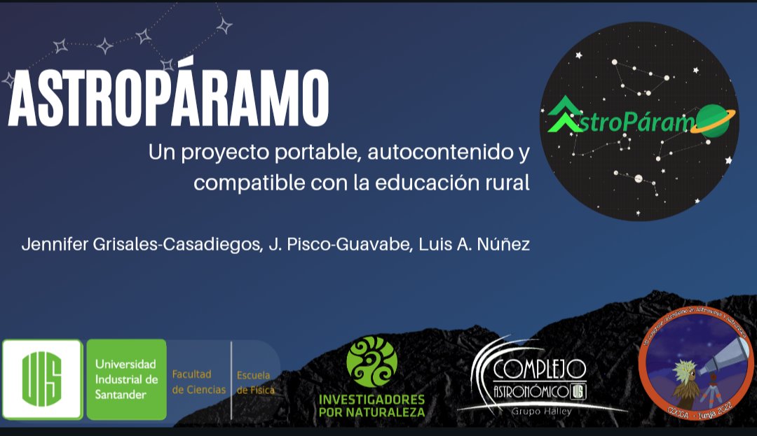 AstroParamo's tweet photo. Hoy en la @universidaduptc en el marco del Congreso Colombiano de Astronomía #CoCoA2022 presentaremos el estado actual del proyecto Astroparamo y los resultados de la estrategia de implementación en territorio.

Horas 3:00pm y a las 3:45pm
Auditorio Aula Hunza 1 https://t.co/AbHC3sygI3