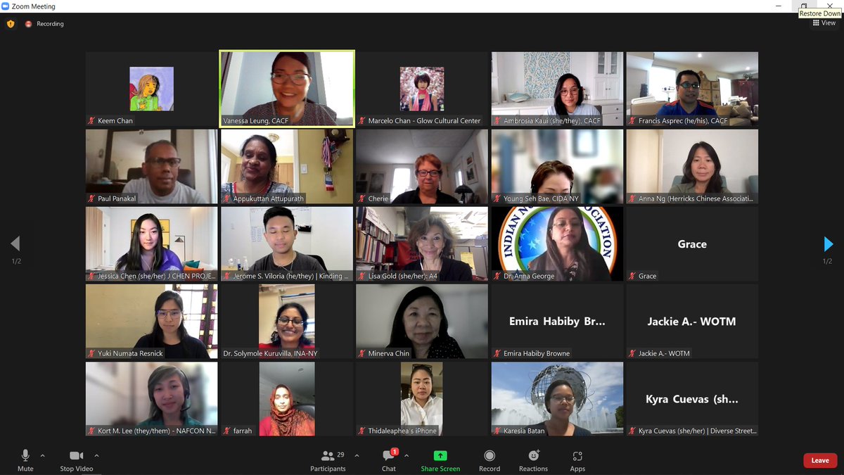 cacf's tweet photo. CACF was delighted to host our inaugural NYS AAPI Community Fund orientation on Thursday morning.  

Created through the FY 2021-2022 NY State AAPI Equity Budget, this year's fund will support 19 AAPI awardees throughout the state. https://t.co/pOo4CVMu1w