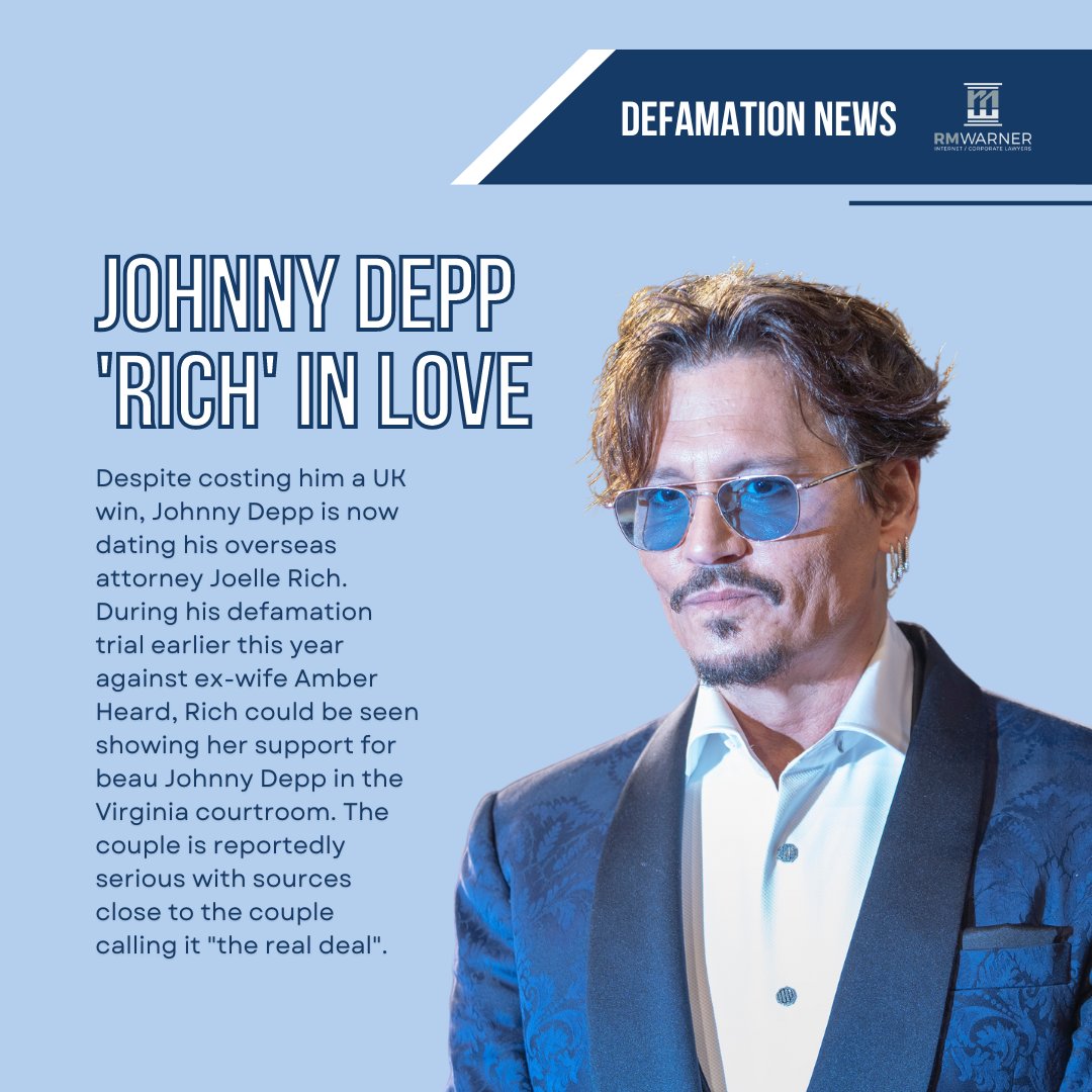 RMWarnerLaw1's tweet image. #Defamation can ruin lives, but #JohnnyDepp doesn't have to worry about that! If you're experiencing defamation, take a page out of Johnny's book by taking action immediately. Time is of the essence so click the link in our bio today to speak with a #defamationattorney!