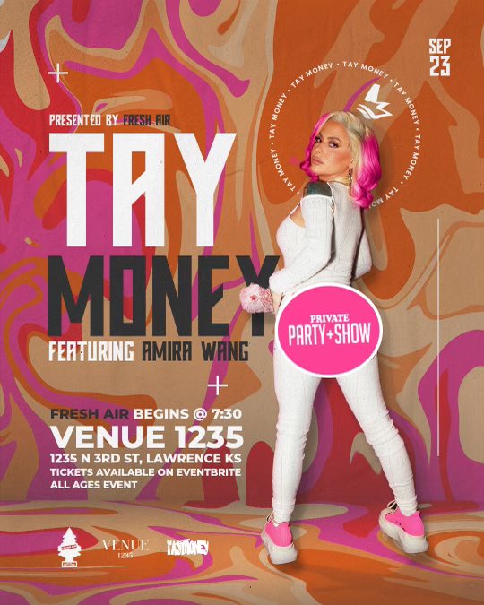 freshairway's tweet photo. TODAY IS THE DAY JAYHAWK COUNTY @taymoneyduh WILL BE PERFORMING LIVE AT VENUE 1235 
DOORS OPEN 7:30 PM 
SPECIAL GUESTS &amp; MORE 
#FRESHAIRWAY https://t.co/r3hSOQ0PzH