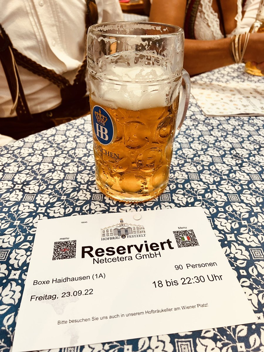 O'zapft is bei <a href="/Netcetera_Buzz/">Netcetera</a> 🍻😉