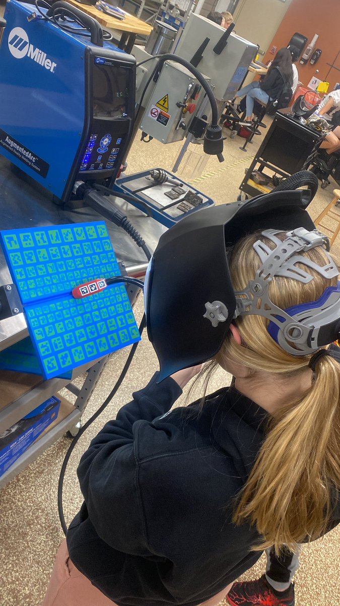 TJ TradeWorks (@tjtradeworks) on Twitter photo Our <a href="/MillerWelders/">Miller Welders</a> welding simulator is a fun Friday activity for TradeWorks 1 students! Our <a href="/MillerWelders/">Miller Welders</a> welding simulator is a fun Friday activity for TradeWorks 1 students!