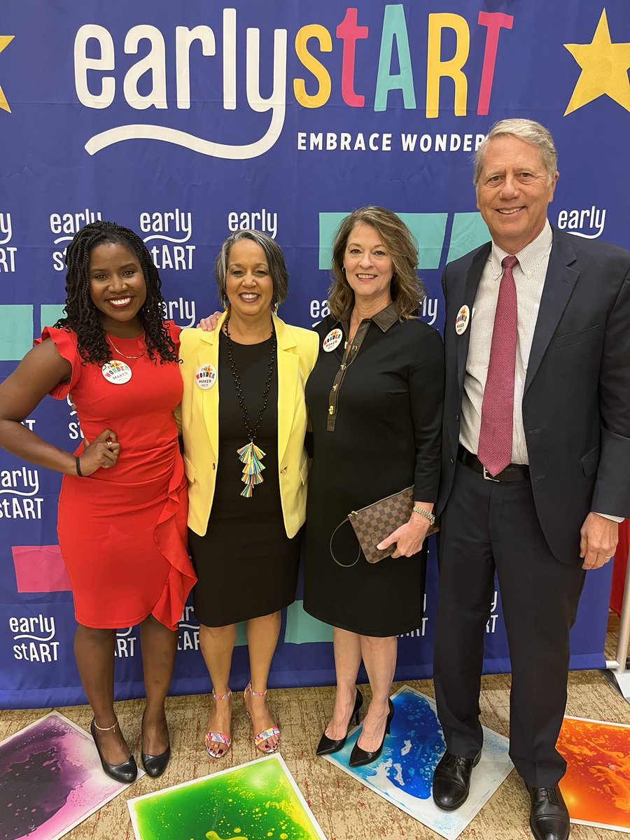 RaeDanielTV's tweet photo. “In Kansas City, EarlystART is vitally essential as we develop our community’s littlest learners-our bright and hopeful future leaders!”
@earlystartkc CEO , Deidre Anderson. 
Excited to emcee this organization’s event; working to provide our youngest learners w/ quality education https://t.co/IGJbqTngWr