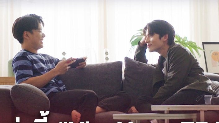 triplelovescore's tweet photo. #waipat: It took a solid decade for Wai to go through four stages of grief after the realization that maybe he wasโisโin love with Pat, but it only took a few seconds of watching Pat sit across him erupt with the brightest laugh for the stage of acceptance to finally settle in. https://t.co/96344FhYd2