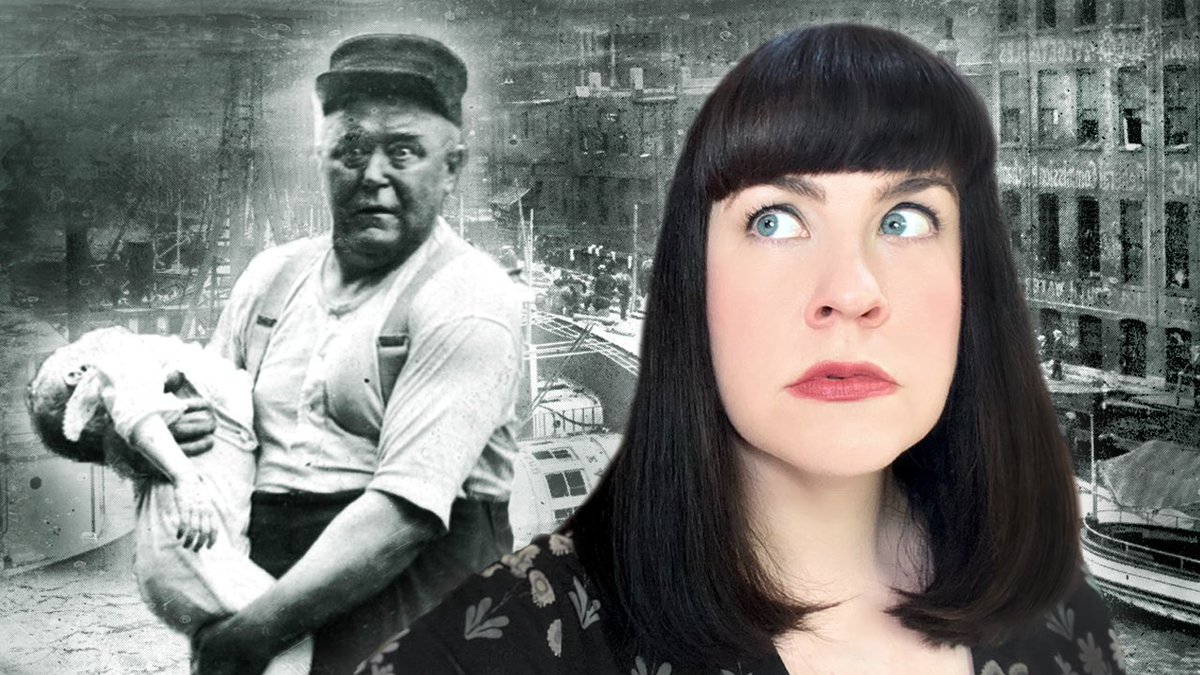 TheGoodDeath's tweet photo. NEW VIDEO

Our deep dive into the rolling of the SS Eastland, the deadliest tragedy Chicago has ever seen, yet very few seem to remember. What does it take to make a tragedy iconic, its characters legendary, and persist in our cultural memory? https://t.co/QMdpN2xBo3 https://t.co/ZOLHnxiXwz