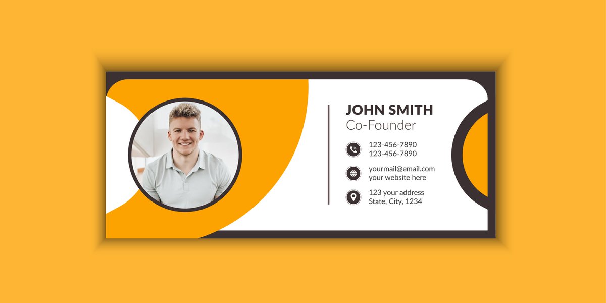 LRShahan's tweet photo. E-mail Signeture Design.

#emailsignatures #emailsignature #graphicdesign #branding #business #gmail #emailsignaturedesign #design #graphicdesign  #logo #emaillist #emailmarketing #clickablesignature #emailmarketingstrategy #businesscards #letterhead #businesscard #html #webdesig https://t.co/kTNrXgYqlc