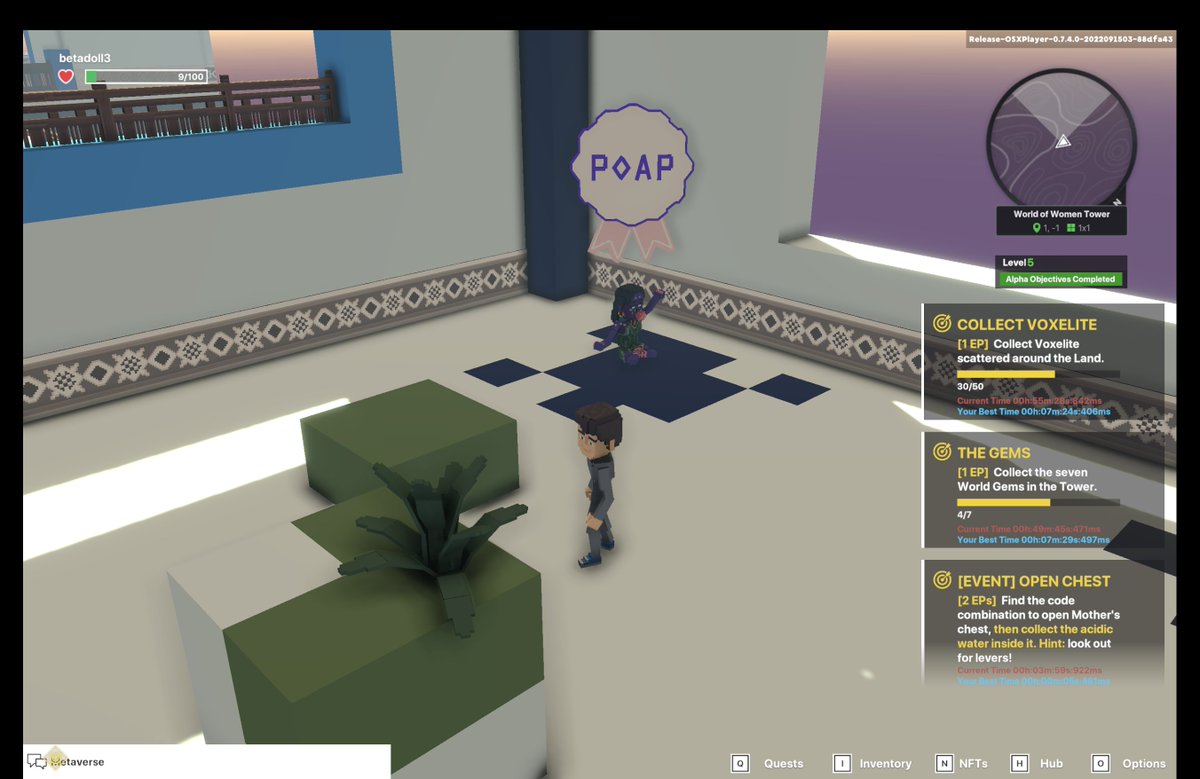 MichelleBurkar7's tweet photo. @TheSandboxGame @worldofwomennft I just participated in the #SandboxAlphaS3Giveaway for a chance to win 500 SAND! Found the hidden room in World of Women Tower, check out my screenshot below!
👇 https://t.co/bGvbt1jrML