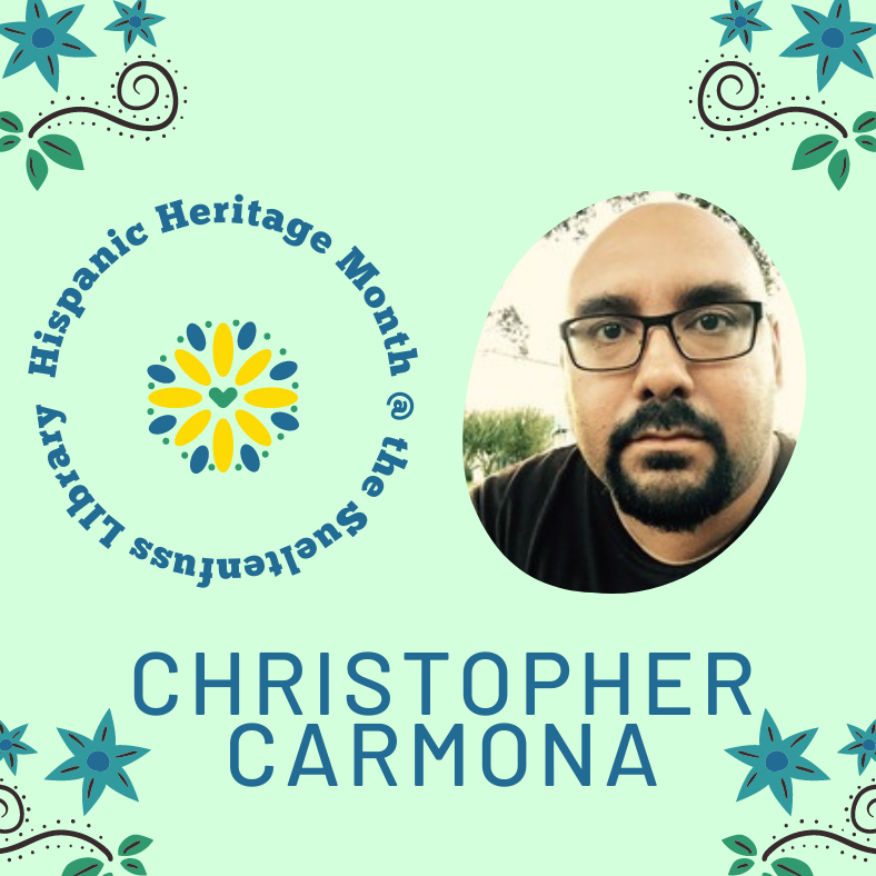 OLLUlibrary's tweet photo. Celebrate Hispanic Heritage Month with the OLLU Library by checking out El Rinche by @ccarmonawriter 

@OLLUnivSATX @ollu_eng_dept @MFD_Writing @ollumcnair https://t.co/GVzKpN5fY5