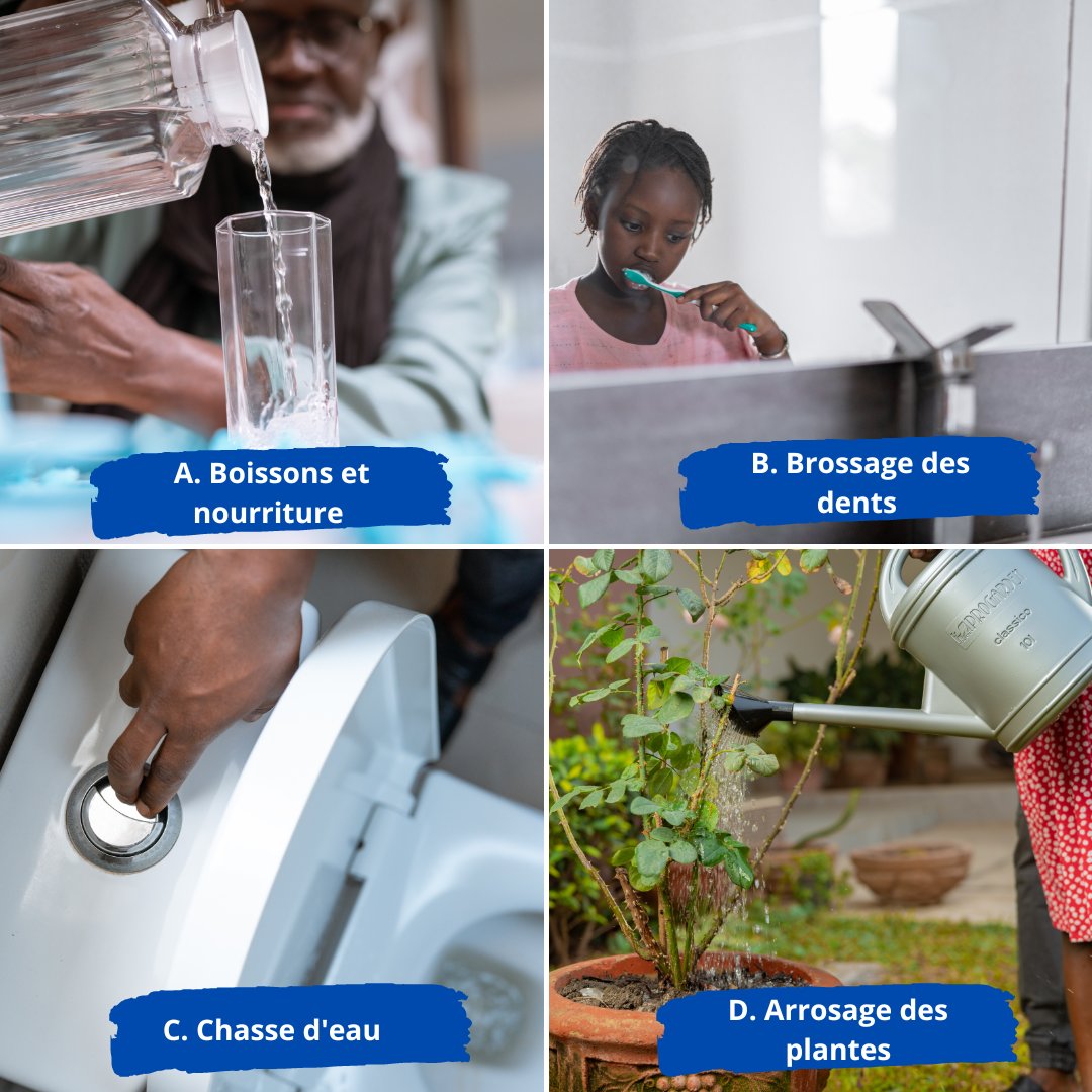 [Question du jour ]

Selon vous quelle est la plus grande source de gaspillage d’eau à la maison et pourquoi ? 
J’attends vos réponses en commentaire. 

Excellent week-end.
 
Adama  

#SENEAU 
#eaudusenegal
#YaxanalNdoxMi