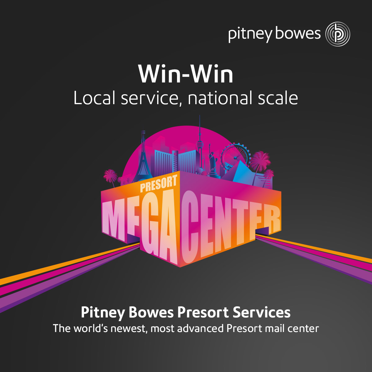 PitneyBowes's tweet photo. When you use presort services, you'll always have local client support. Plus, get the economic scale of our nationwide network. Win-win. https://t.co/MPuGF96LWP #firstclassmail #directmail #solutionsforbusiness https://t.co/7axZzlQIHu