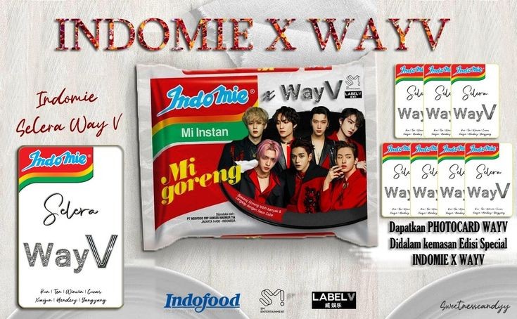 ShinyuryyY's tweet photo. Bisa2nya Hendery nyebut merk indomie di acara live😂
Otw Bismillah WAYV jadi BA indomie, yuk bisa yuk beli indomie dapet PC WayV 😁👍

#WayV_in_Indonesia #WayV https://t.co/gH8Ng4oo9c