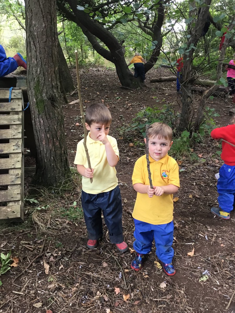DreghornPrimary's tweet photo. It's Benn fun in the woodland walk this week for our Early Years Class. They've been finding numbers with sticks in the woods. They found lots of number ones and sevens!!
They also took part in lots of risky play by climbing the trees and jumping off. #NumbersAreEverywhere https://t.co/wZTnypMNMr