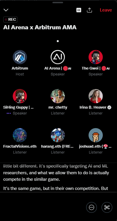 0xchetty's tweet photo. @sihing_guppy listening to every juicy details 🧠 https://t.co/Akb9juyWae