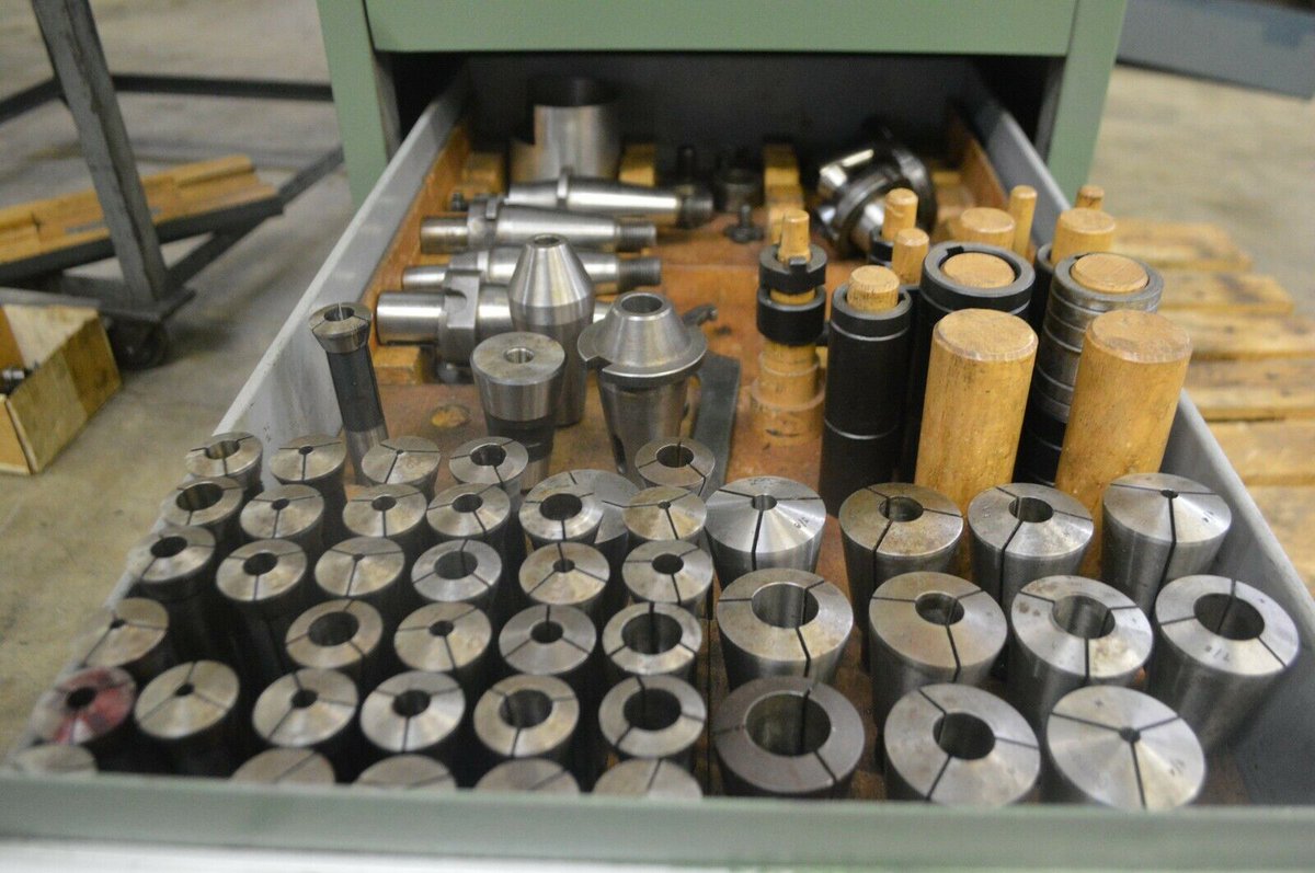 Machinetoolcomm's tweet image. Used Milling Machines For Sale - Deckel FP3 Universal Mill shar.es/af5X4R
#deckel #millingmachine #universalmill #mfg #machinetools #mfg #machinetools #usedmachinetools #metalcutting #IMTS2022