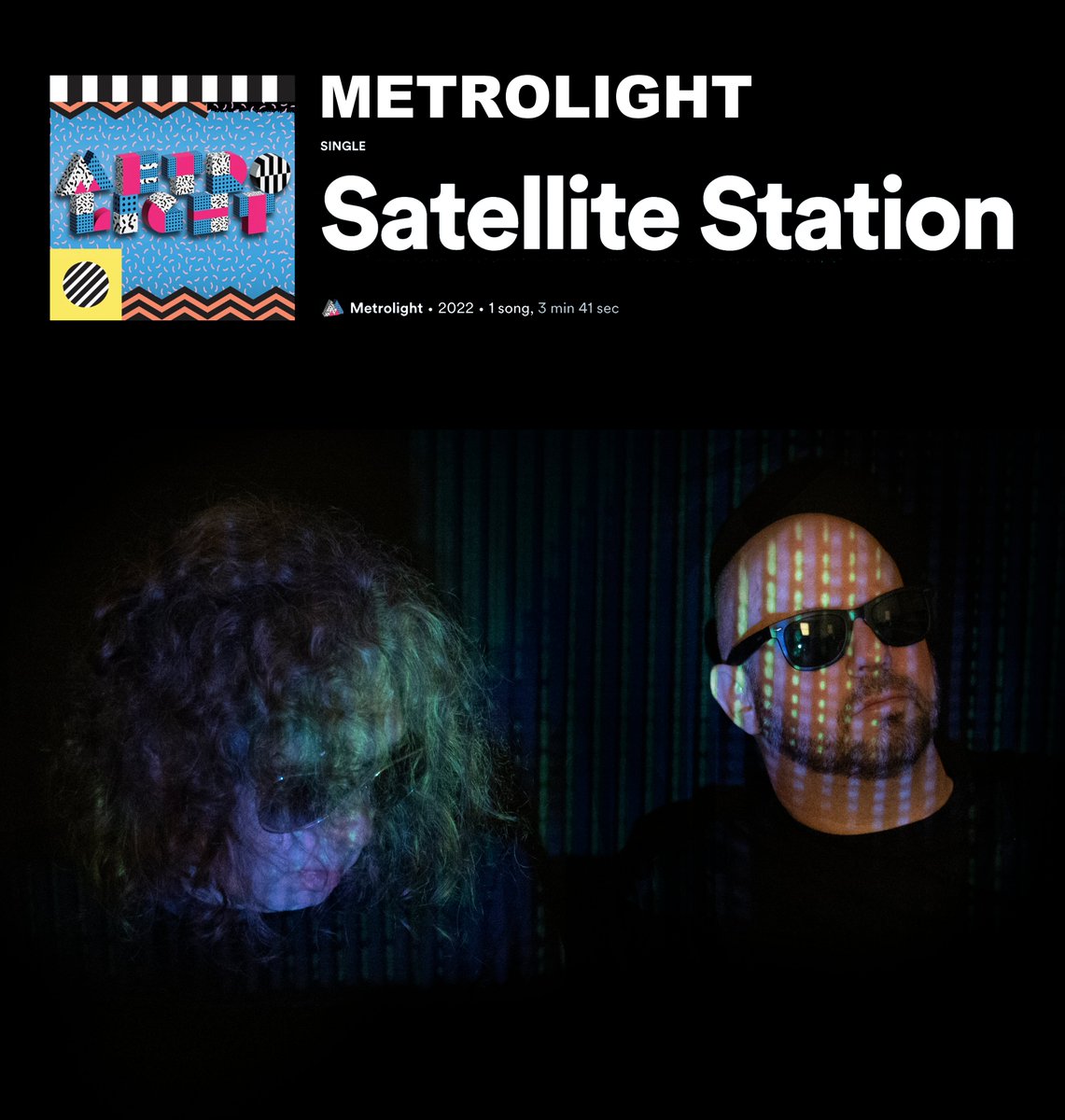 #Metrolight's second single dropped today! TeePeeAnnex presents: Metrolight - Satellite Station orcd.co/satellite_stat… Turn it up and mark your calendars, their full album drops on October 21st. Photo by Matheus Venancio.