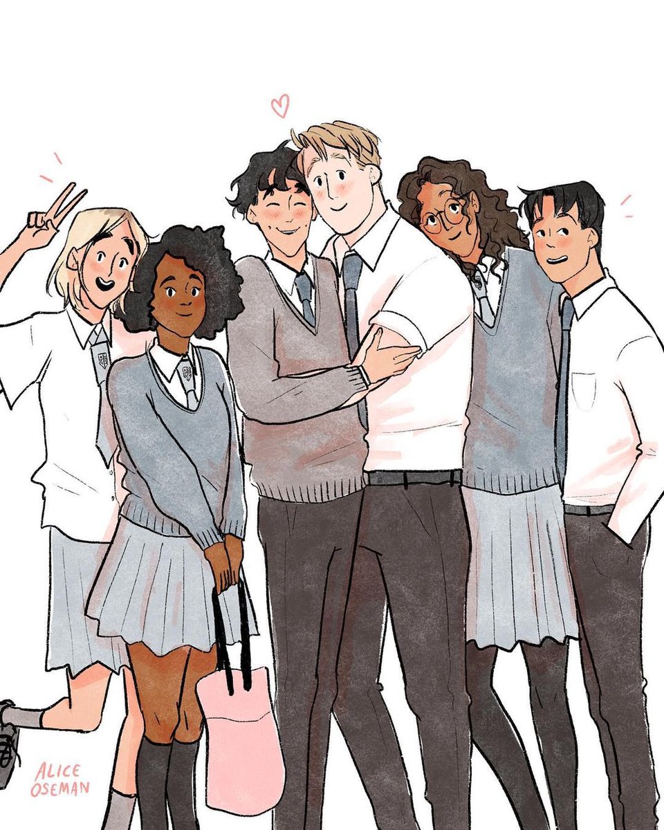 comforthsyr's tweet photo. Heartstopper cast recreating photos from the comics will always be my favorite topic https://t.co/gndfT5xOqD
