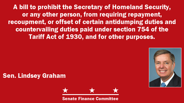 USCongressBot's tweet photo. Sen. Lindsey Graham (R-SC) has introduced a bill before the Senate. #SCpol #SCpolitics https://t.co/6QHh7g98pm https://t.co/J0L1jYOqDh