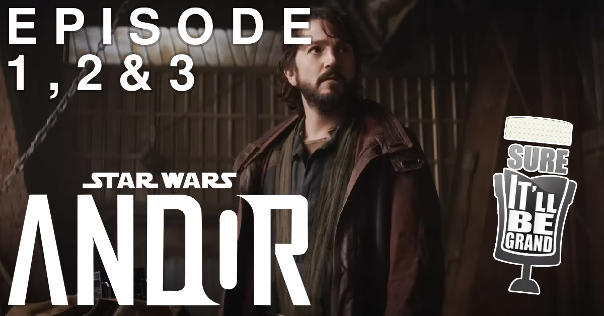 sure_grand's tweet photo. Dan &amp; David (The Double Ds? We'll workshop it) venture once more to a Galaxy far, far away - this time for #StarWars newest rebel Tv show - #Andor

Get a full recap and review of the first three episodes right after they premiered:

https://t.co/7O4psyenXO https://t.co/5iaG1buINs