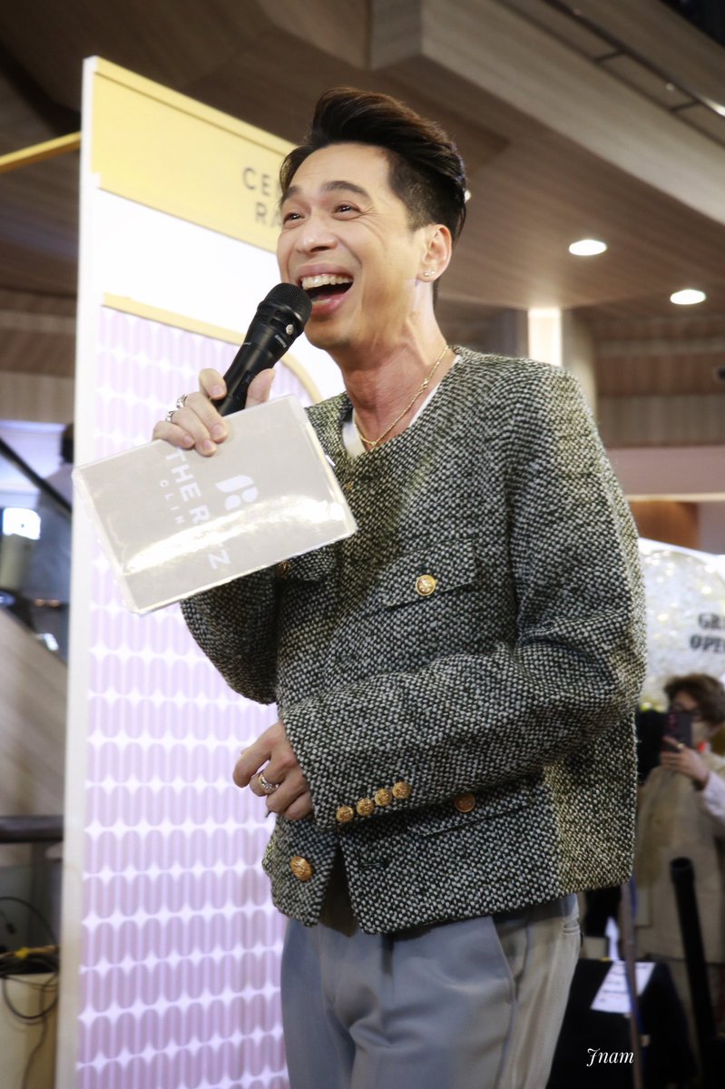 J_nam_ja's tweet photo. ขอบคุณพิธีกรที่น่ารักกับคุณหมอเสมอมา งานสนุกมากเลย #djeaky #เดอะริทซ์เซ็นทรัลพระราม2 #GOPTheRitZClinicxNONT #ritz_rueangritz https://t.co/YJAboGPhw8