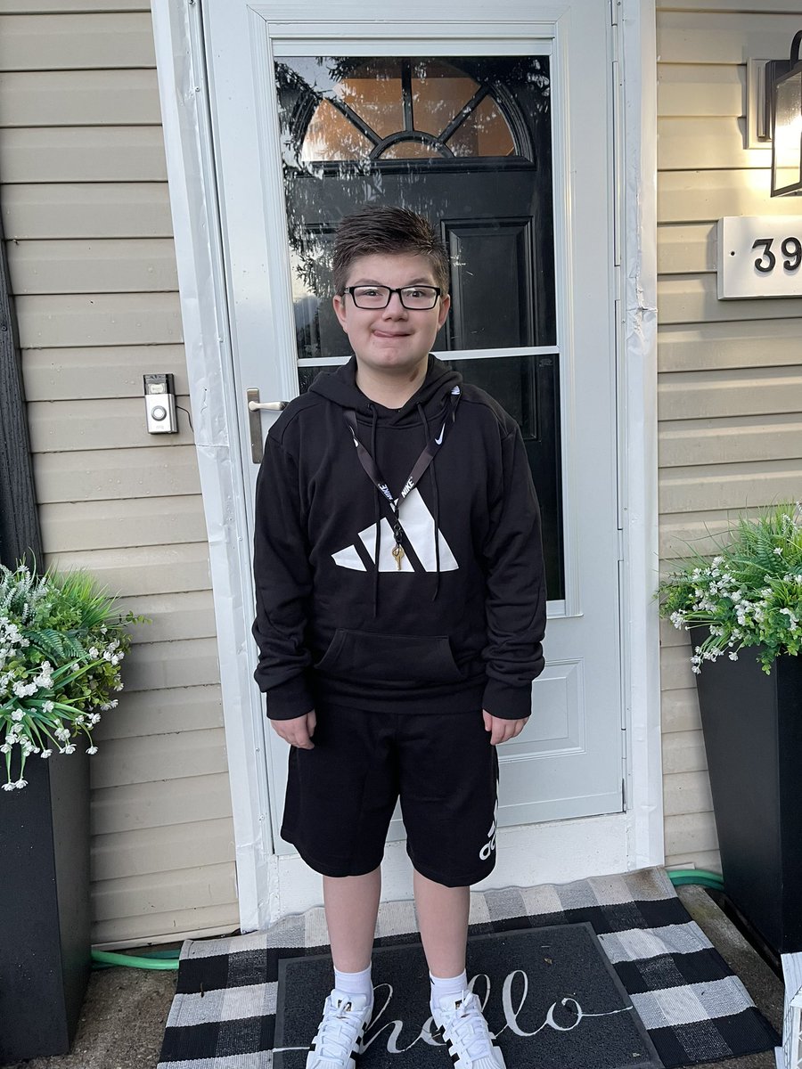 Julsk41's tweet photo. What brings me joy this year is my son is thriving in 6th grade!! His teachers are amazing, and he gets up each morning with a smile on his face! Thank you to all the caring staff @GreeceOlympia @CHARLESHEPBURN8 @GCSDsuper https://t.co/X9JpGIEwp8