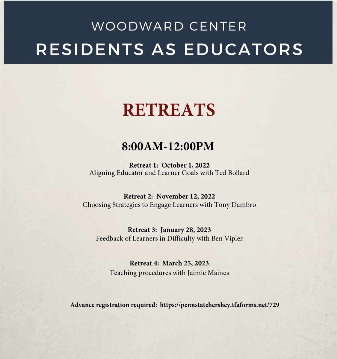 VipsMDMEd's tweet image. Thanks as always for the invite, ⁦@Woodward_PSU⁩ 

#InvitedLecture ⁦@PennStHershey⁩ ⁦@PennStateGME⁩ ⁦@PennStIMchiefs⁩ #remediation