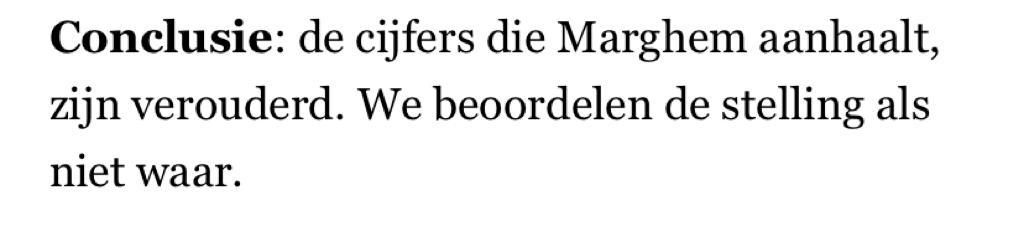GillesVdBurre's tweet photo. Le journal flamand @destandaard (centre-droit) a réalisé ce matin un #factchecking de toutes les dernières déclarations de la députée #Marghem sur le nucléaire. Conclusion sans appel: "Les chiffres utilisés sont obsolètes. Nous considérons ces déclarations comme inexactes" 👇 https://t.co/5OyTdFrSEp