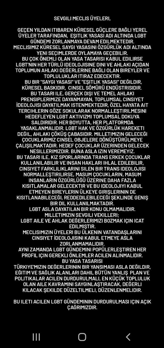 garali00's tweet photo. #LGBT #SONDAKIKA @ane_media @saglikbakanligi @milliegitim @MHP_Bilgi @zaferpartisi @Akparti @herkesicinCHP https://t.co/YpcHsp9Xqs