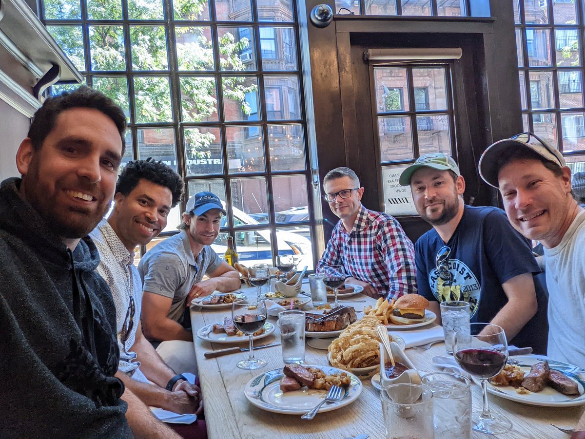 joncollinsFSLR's tweet photo. Great Intel on a lunch spot as we kick off the annual football trip @KyleBrandt @PSchrags @gmfb. #dininginside https://t.co/BzbEq7N5tR