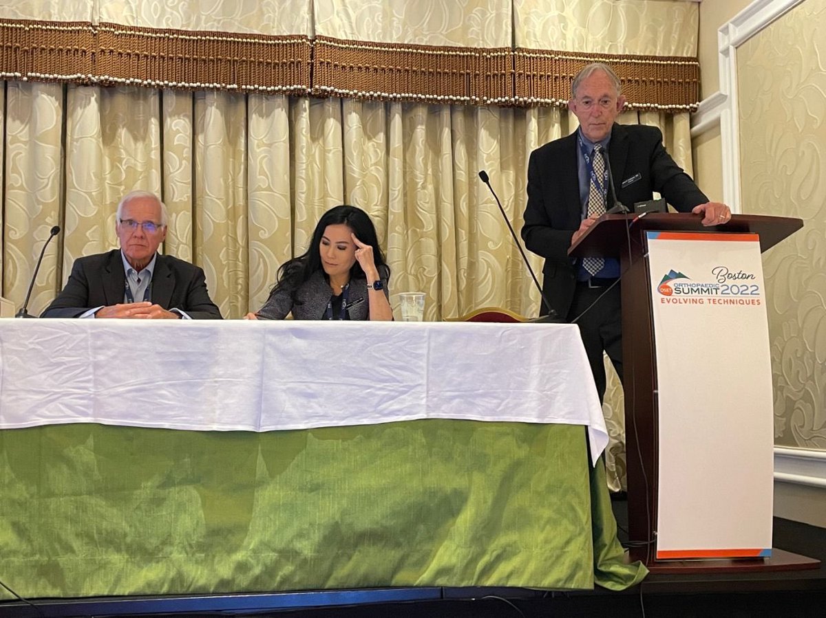 Congratulations to Kevin Plancher MD <a href="/PlancherOrtho/">Plancher Orthopaedics and Sports Medicine</a> and his team for making #OSET22 a tremendous success.