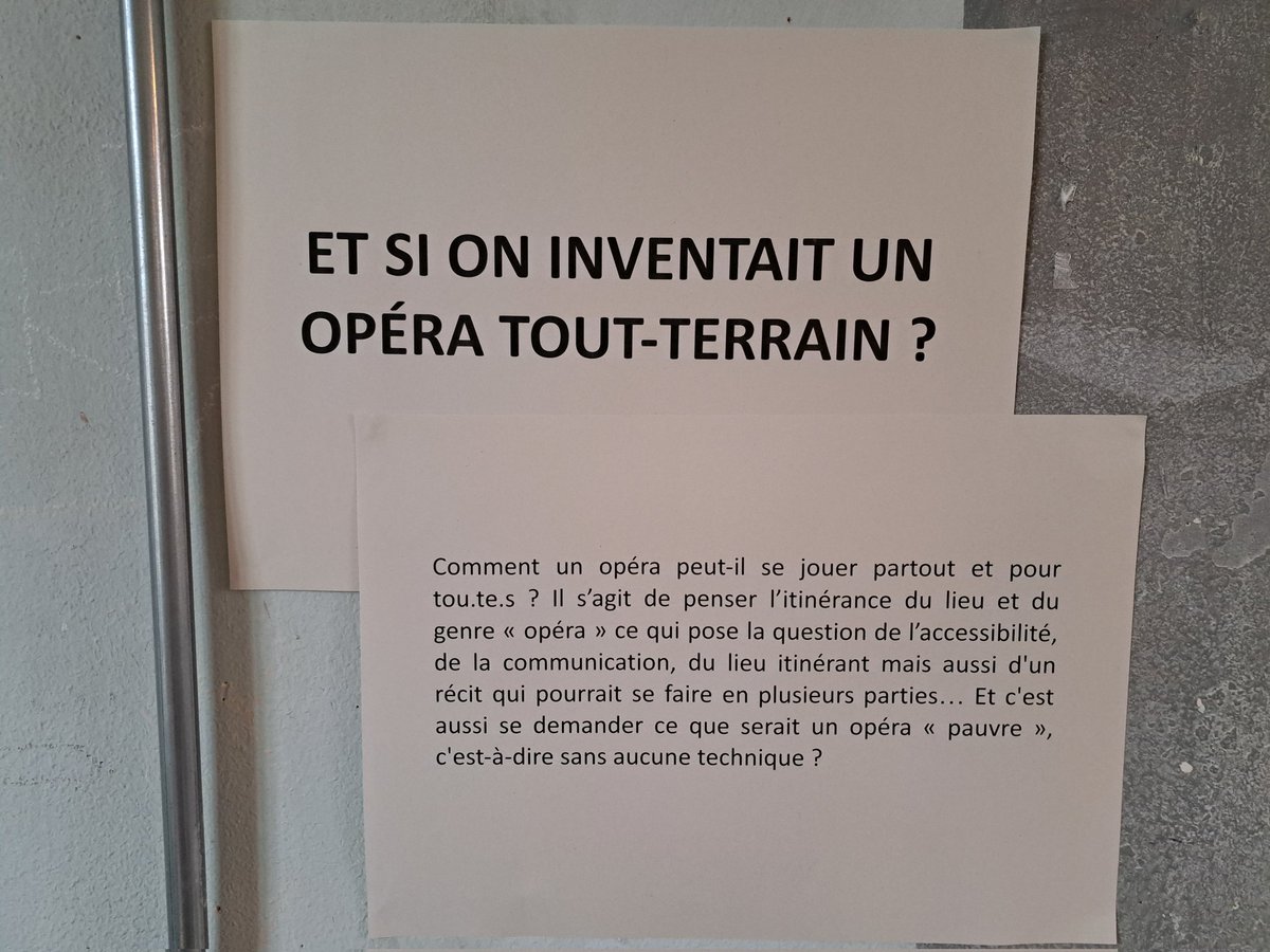OperadeRennes's tweet photo. #OperaMorphose, ce sont des #artistes, des #urbanistes, des spécialistes du #champsocial qui réfléchissent ensemble à l'opéra de demain, à un #operapourtous !
Focus sur l'équipe "Tout Terrain" qui s'inspire du quotidien pour un opéra modulable ! 

https://t.co/MKrqsPvwPc https://t.co/tjq6O8hMJE