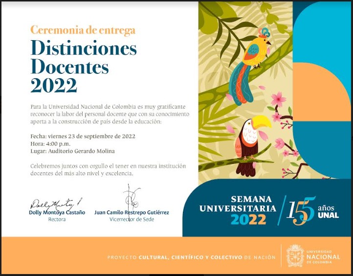 jotacposadag's tweet photo. Que alegria acompañar a @serterritorio en este reconocimiento académico.
33 años de vida en la Universidad desde la Docencia, la Investigación, la Extensión y la Administración. https://t.co/LE3qLpCKOH