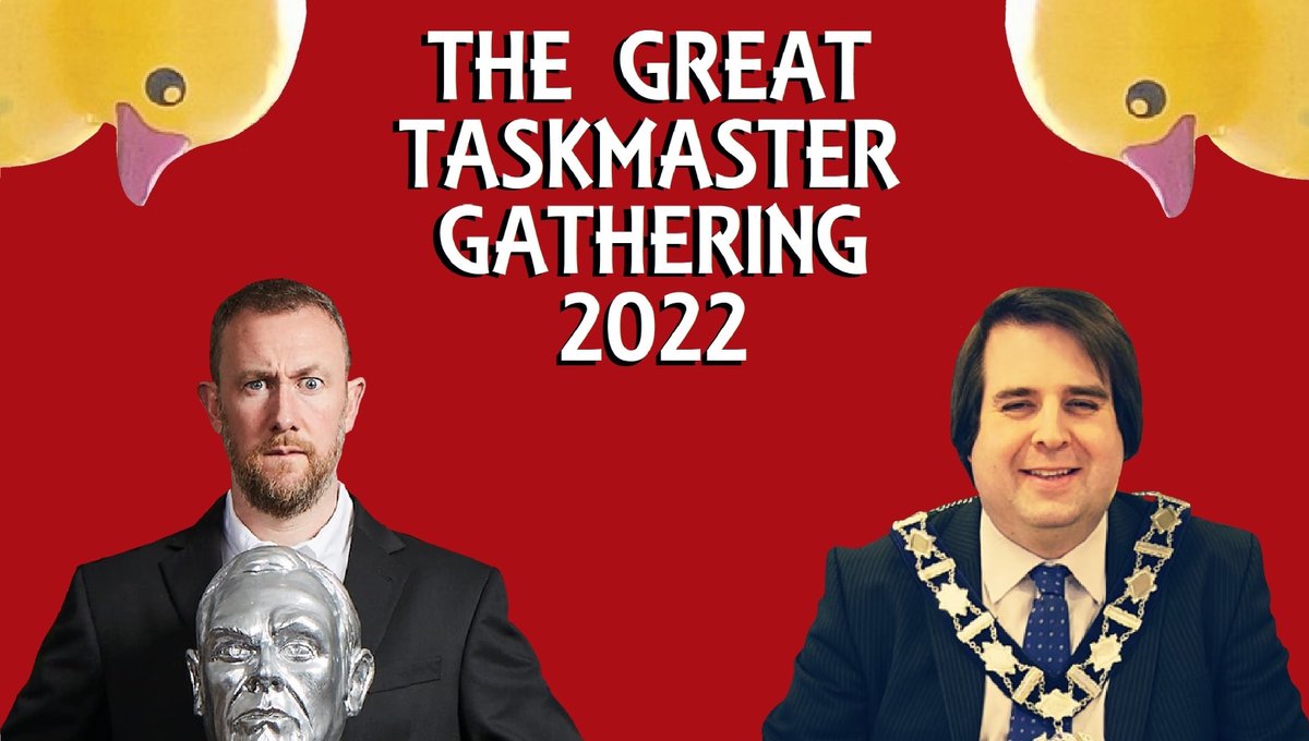 JGAdventureZone's tweet photo. The Great Taskmaster Gathering video is here🦆⚽️ #Taskmaster #TaskmasterGathering

Nearly 30 minutes of tasks, rubber ducks, beach ball catching, and surprise guests.

Your time starts now: https://t.co/WhajbK6IQS https://t.co/PZR54ATFgZ