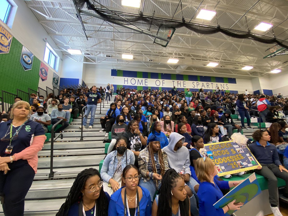 Homecoming Pep Rally — we love to see it!!