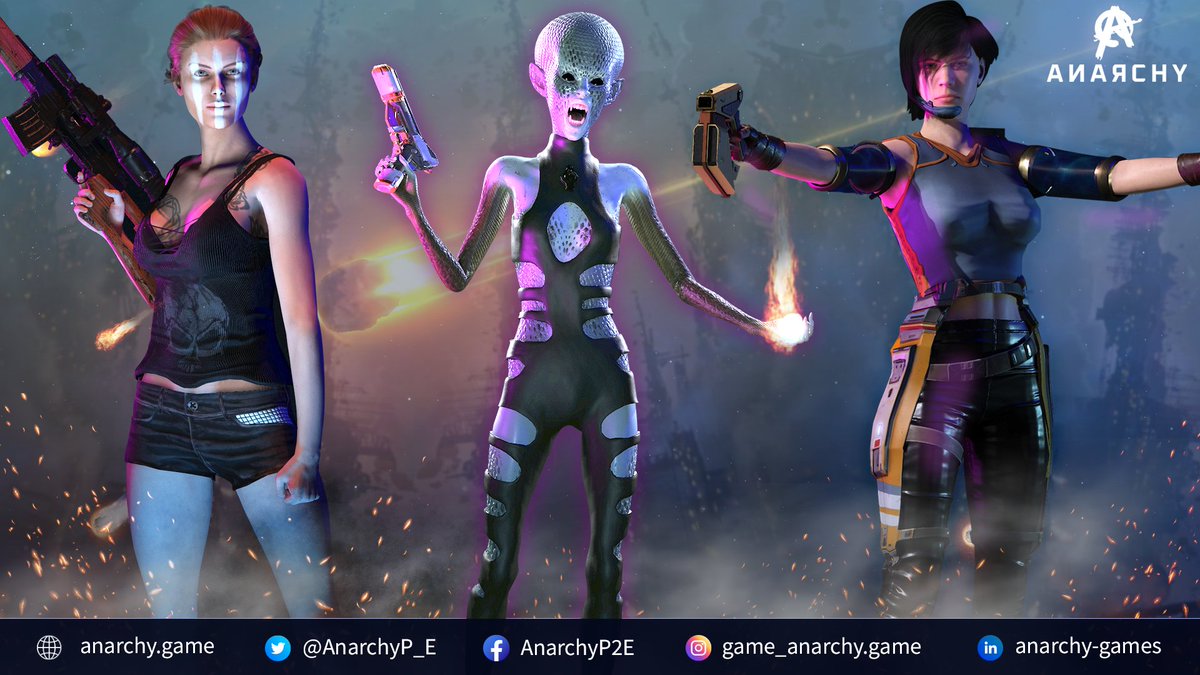 Giveaway 1

3 Characters from #Anarchy are venturing freely on the planet :

-Humans
-Intergalactic Warriors
-AI-Cyborgs

Tell us in comments "The sequence in which these characters were released?"

5 Correct entries will share $100 USDT tokens. 
 
~Don't forget to hit RT.~